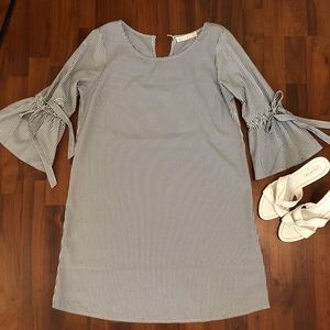 Lightweight Pinstripe Dress